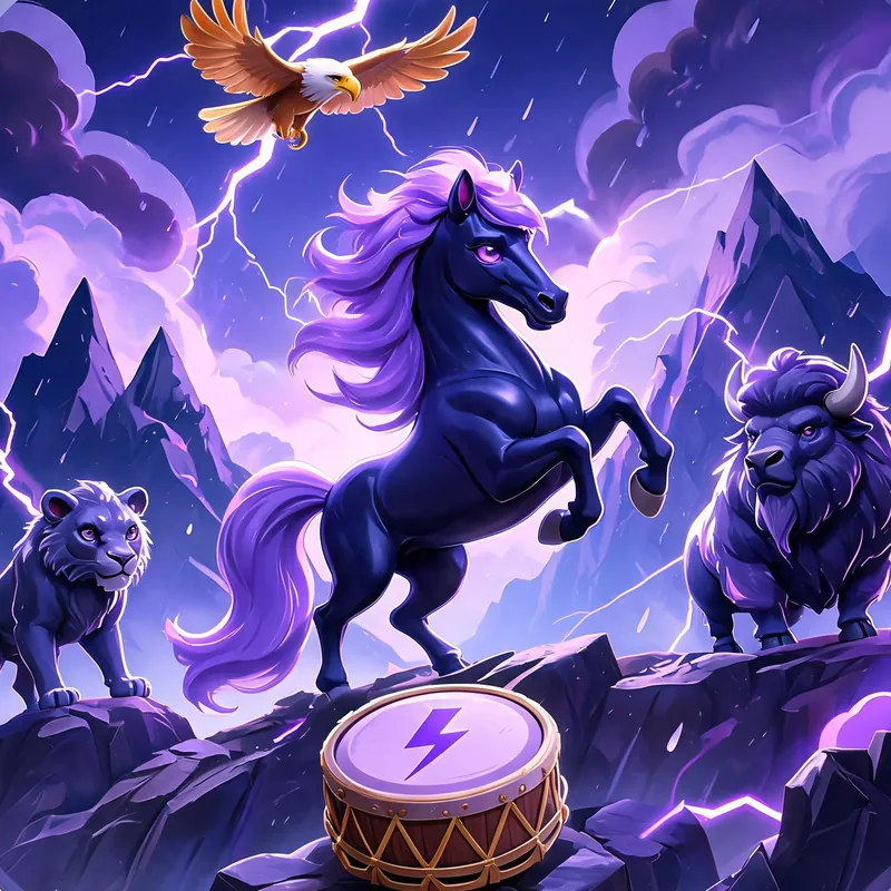 Thunder Ridge slot online game cover art